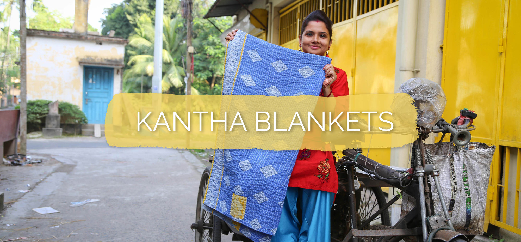 Kantha Blankets