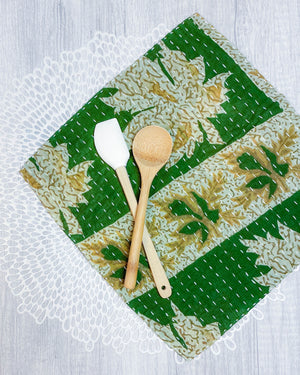 Kantha Dish Cloth | Christmas