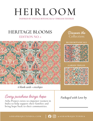 Greeting Card Set | Heirloom | Heritage Blooms No. 1