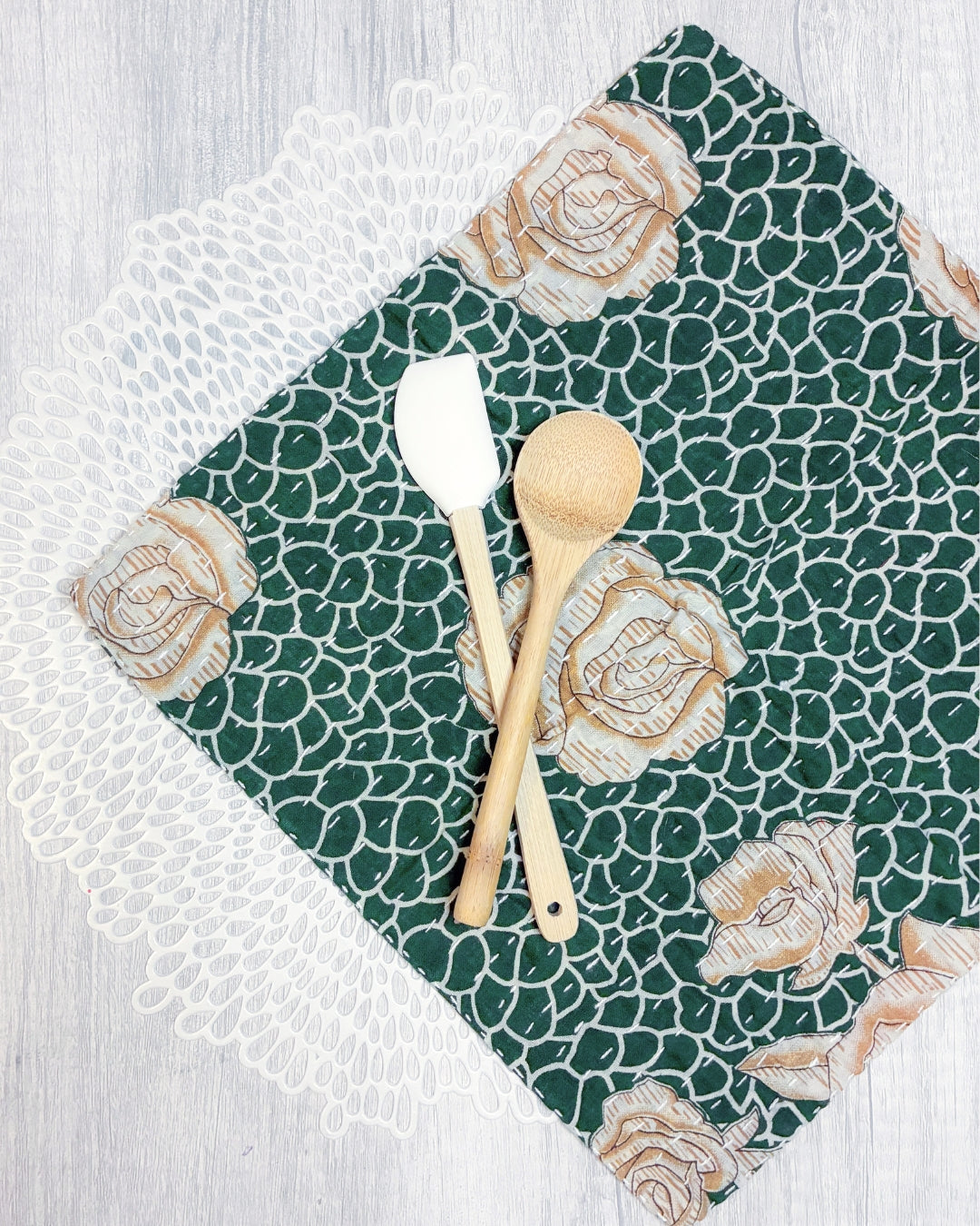 Kantha Dish Cloth | Christmas