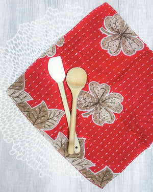 Kantha Dish Cloth | Christmas
