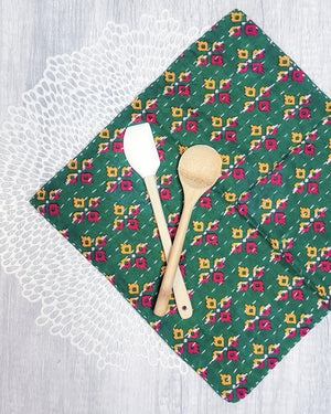 Kantha Dish Cloth | Christmas