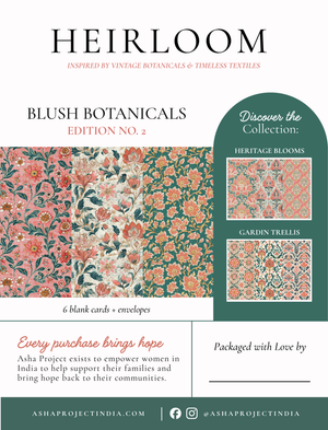 Greeting Card Set | Heirloom | Blush Botanicals No. 2