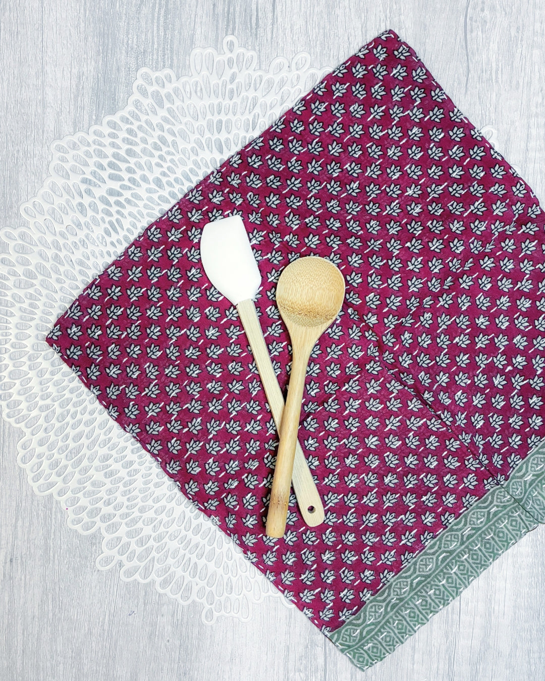 Kantha Dish Cloth | Christmas