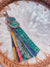 Vintage Kantha Tassel Keychain