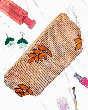 Kantha Cosmetic Bag | Large