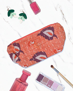 Kantha Cosmetic Bag | Medium