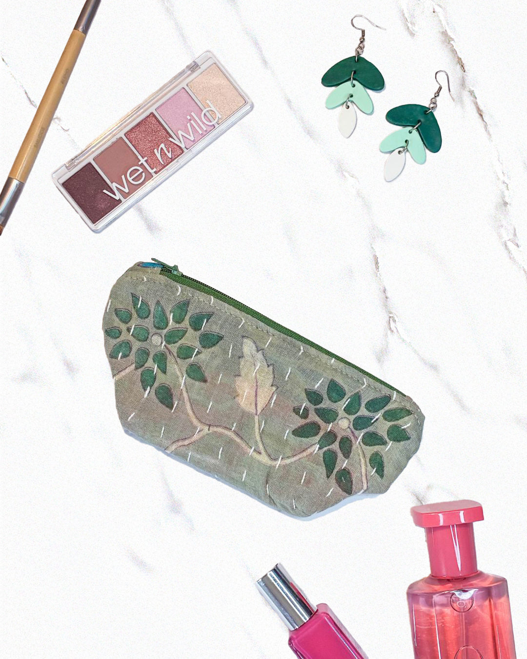 Kantha Cosmetic Bag | Small