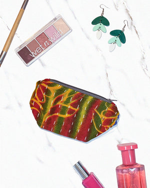 Kantha Cosmetic Bag | Small