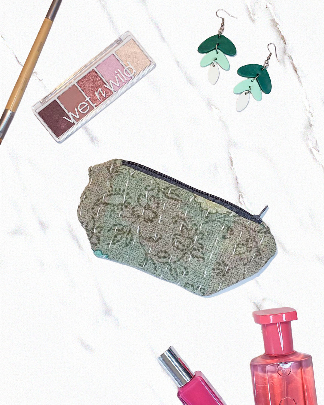 Kantha Cosmetic Bag | Small