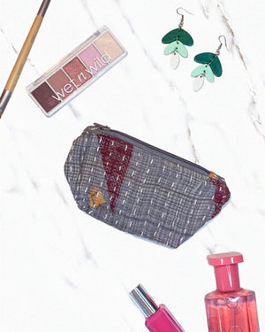 Kantha Cosmetic Bag | Small