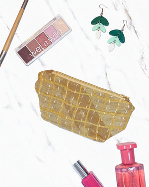 Kantha Cosmetic Bag | Small