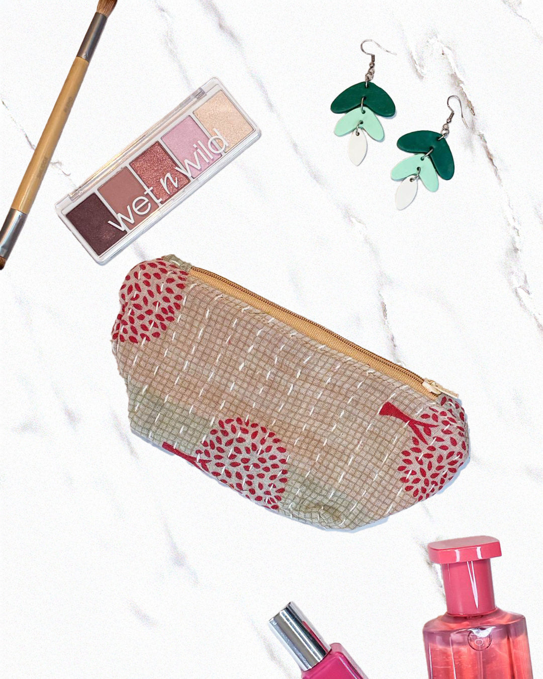 Kantha Cosmetic Bag | Small