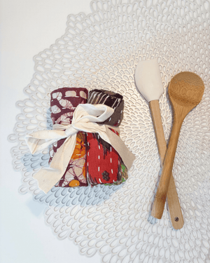 Kantha Dish Cloth Gift Set (4