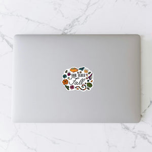 Fair Trade Fall Sticker