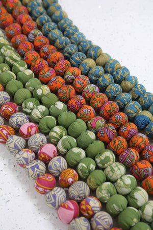 WS Saree Bead Garland - Single Pattern - Christmas