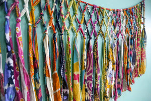 WS Saree Macrame Banner