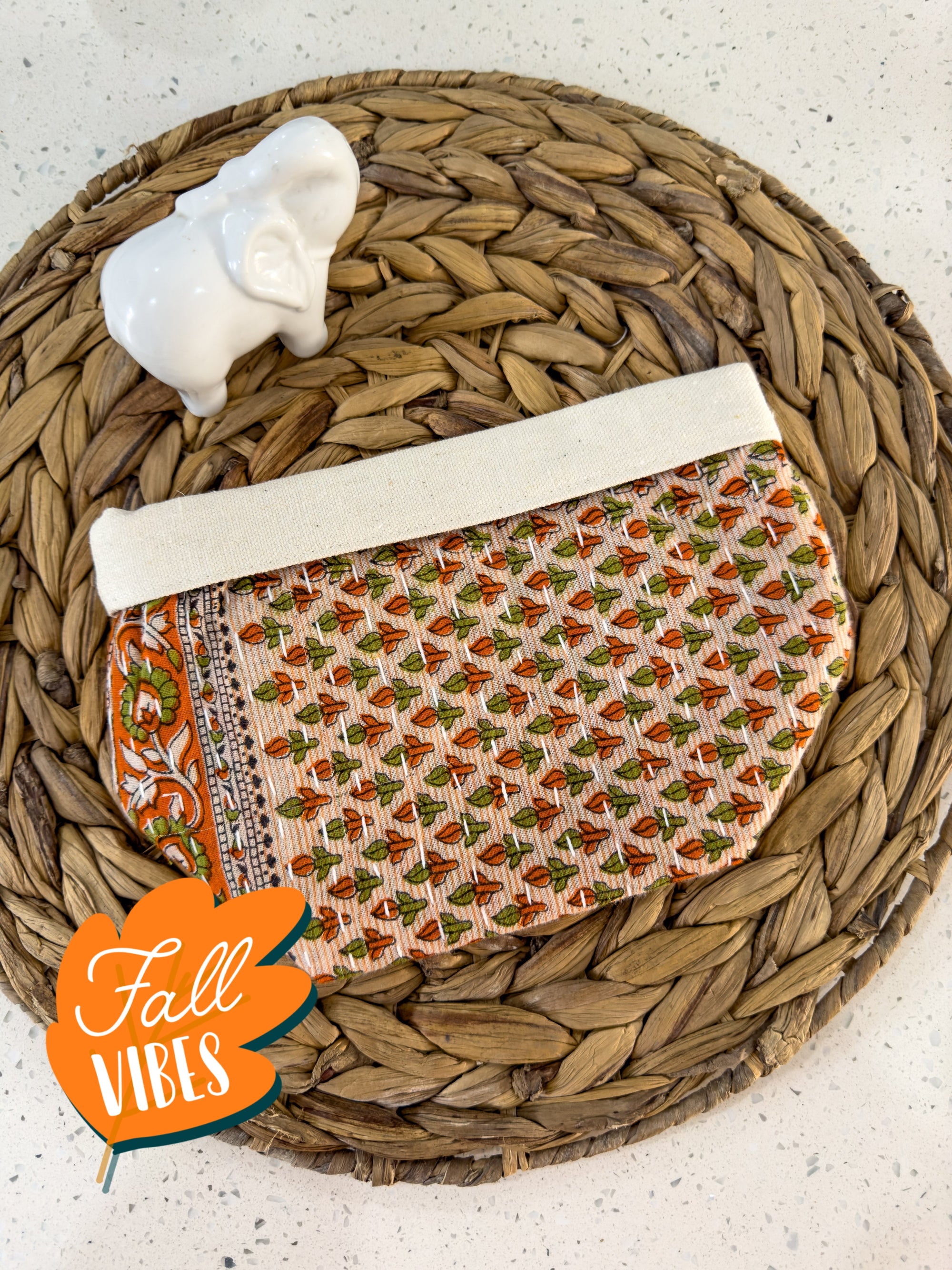 Kantha Basket