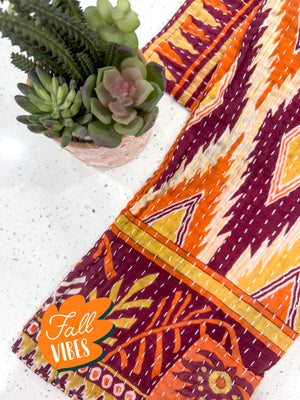 Kantha Kitchen Towel