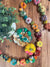 Mini Saree Pumpkin Bead Garland