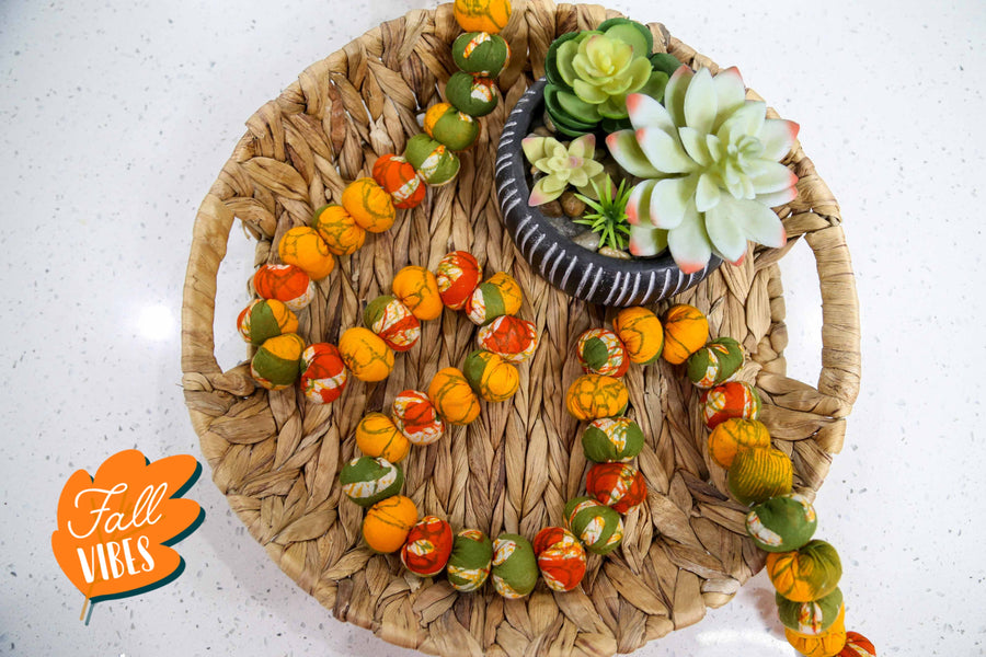 Saree Bead Garland | Pattern