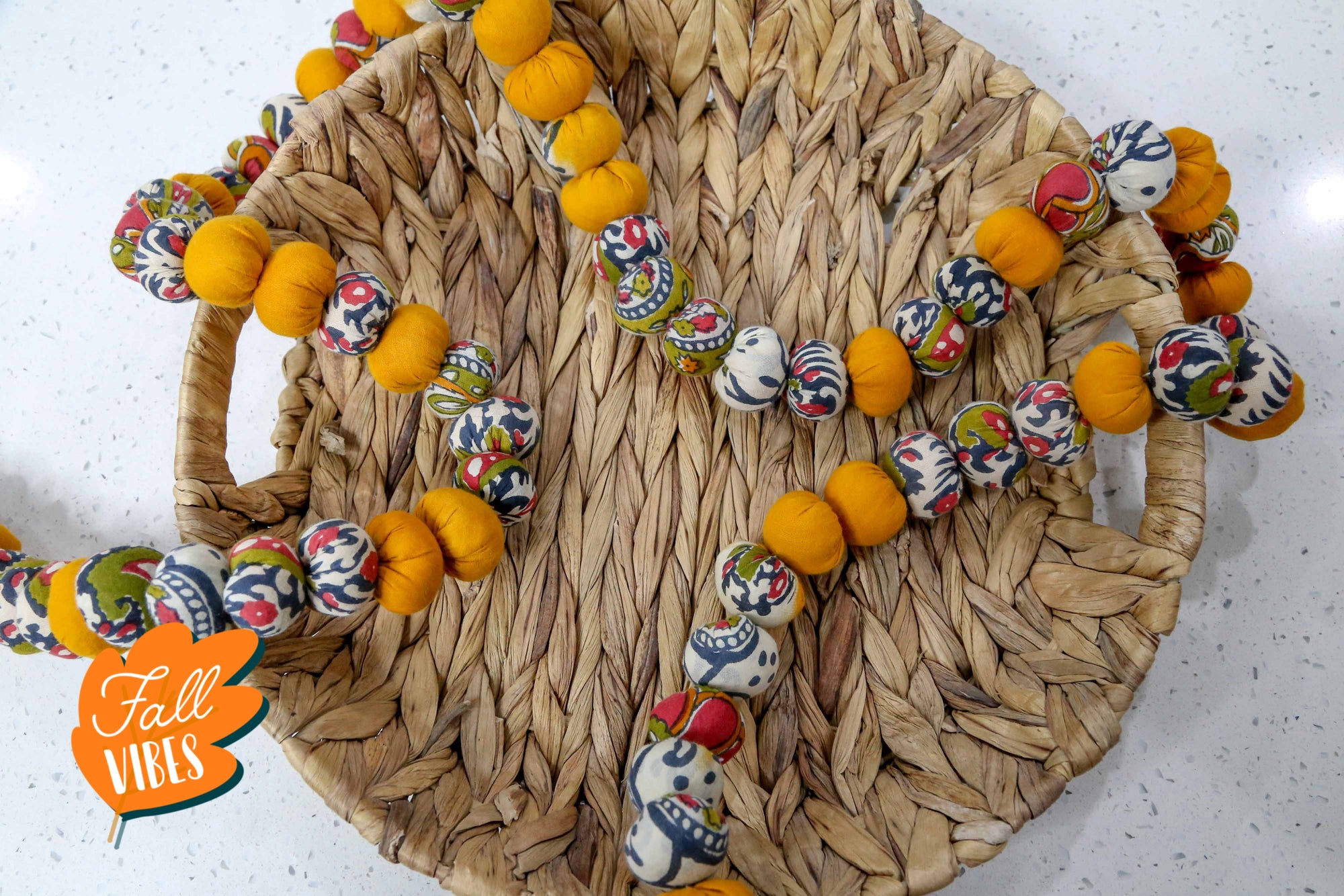 Saree Bead Garland - Pattern