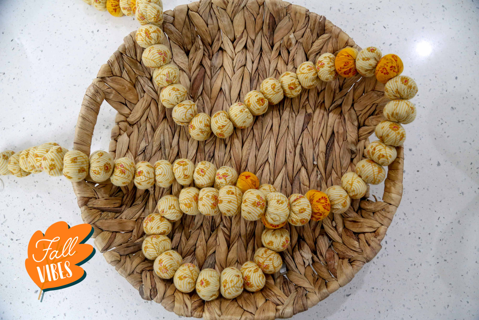 Saree Bead Garland | Pattern