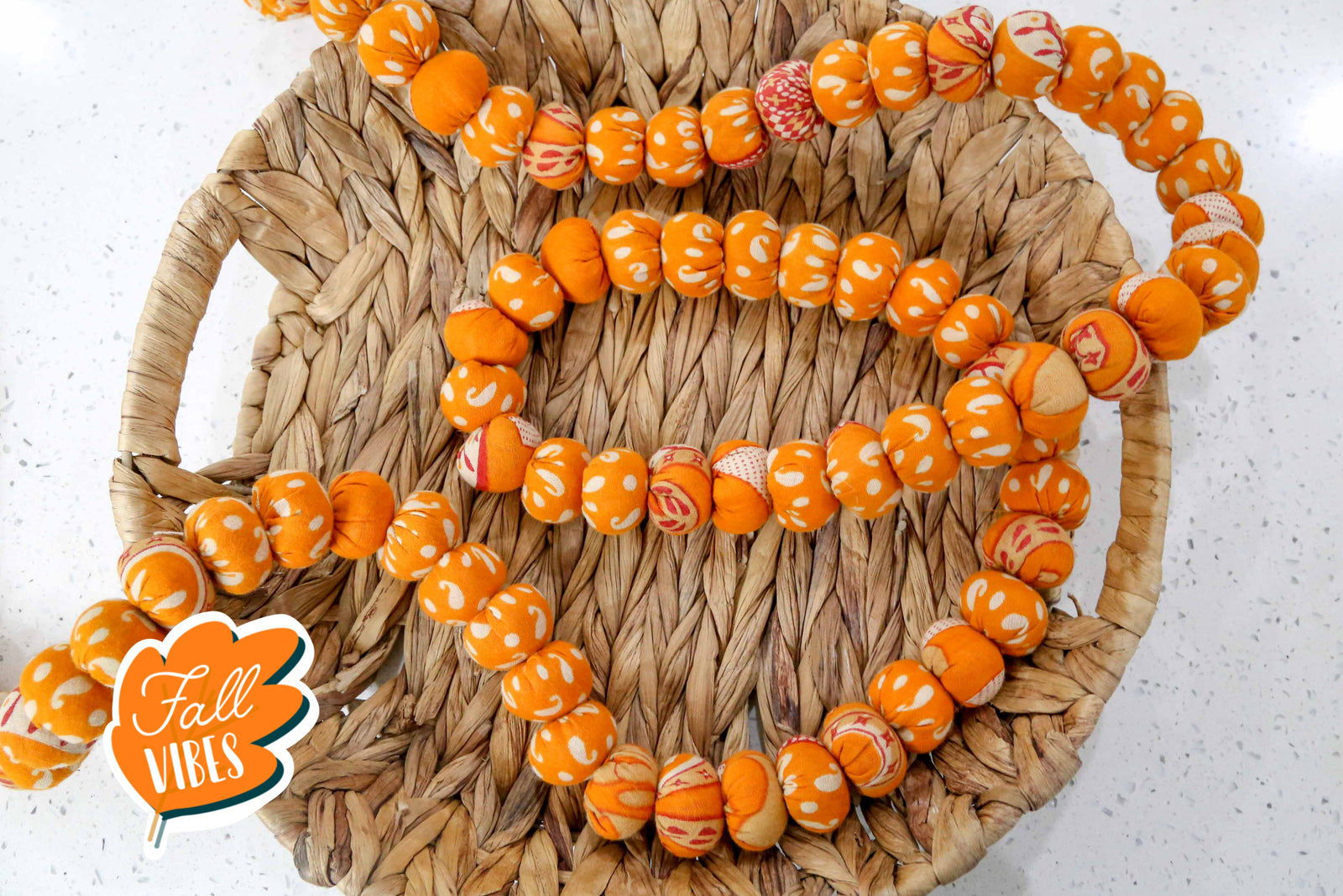 Saree Bead Garland | Pattern