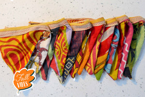 Saree Mini Triangle Banner