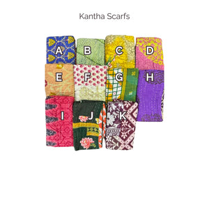 Kantha Scarf | Assorted