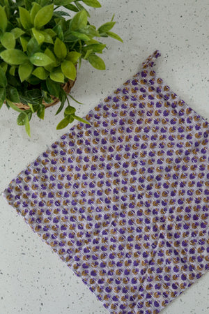 WS Kantha Dish Cloth - Spring Vibes