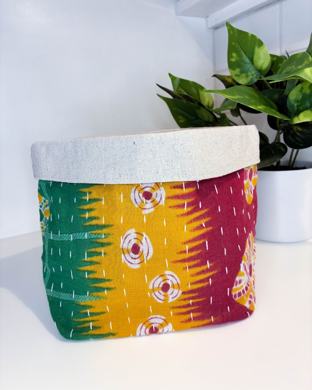 Kantha Basket