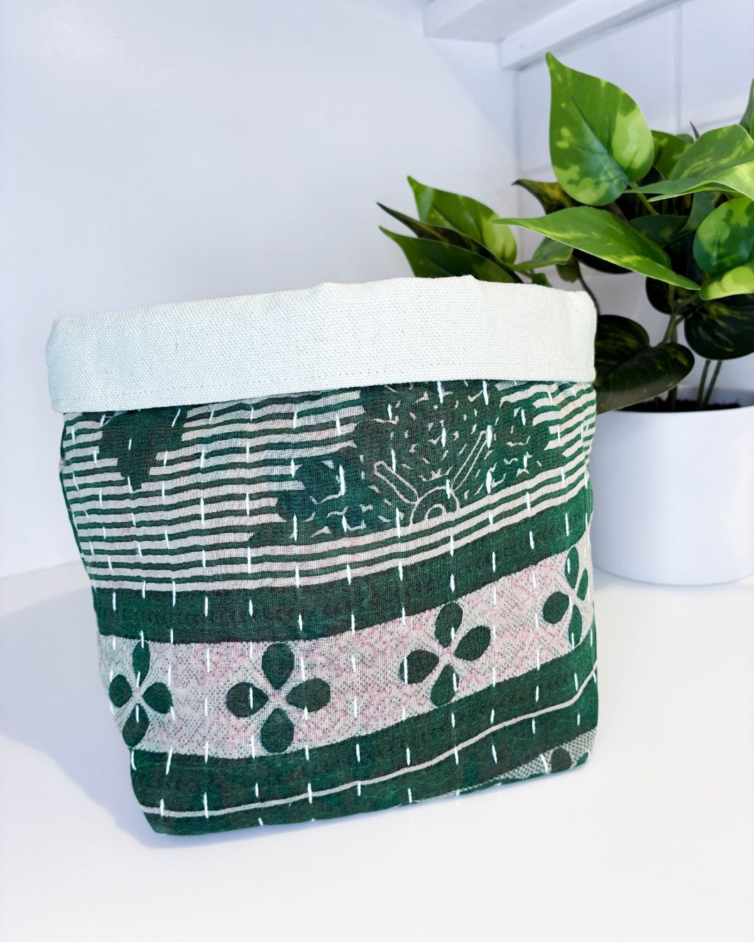 Kantha Basket