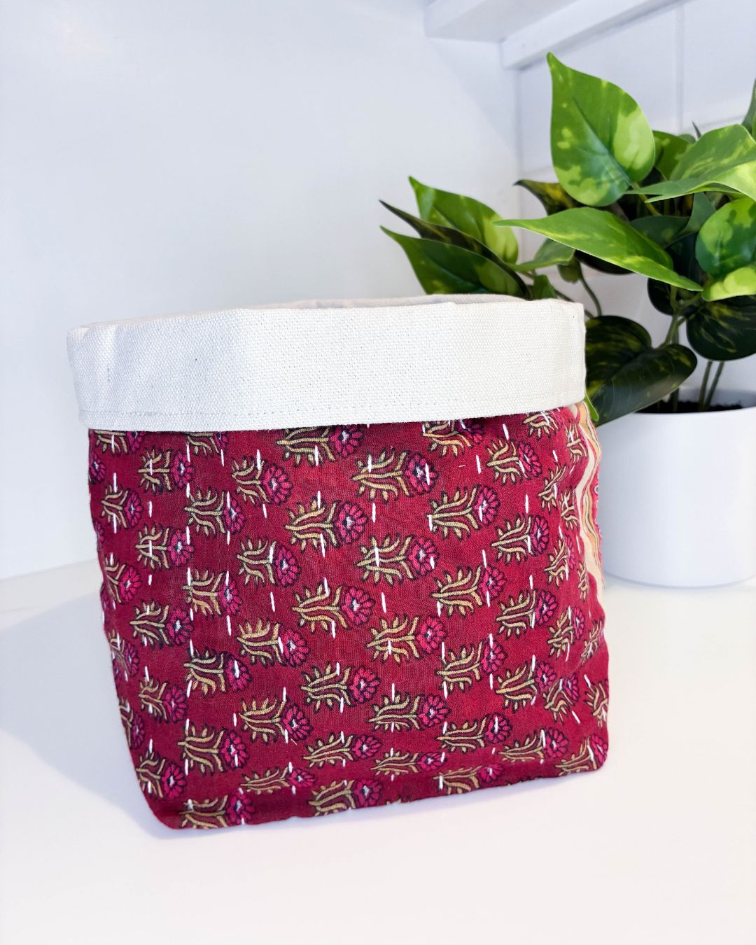 Kantha Basket