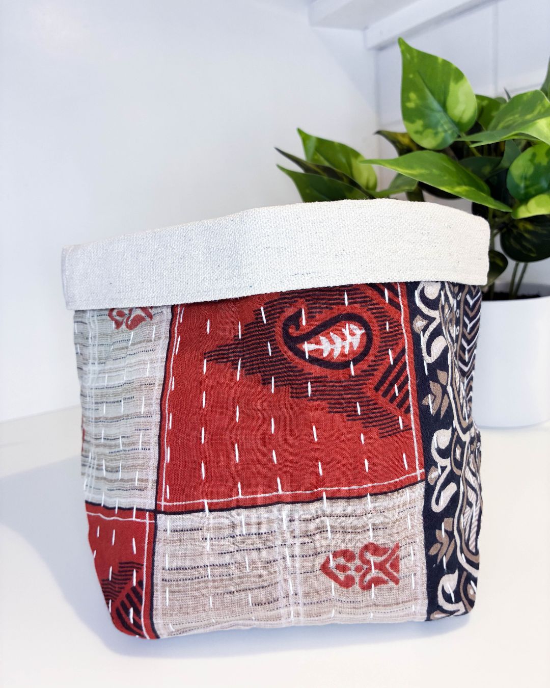Kantha Basket
