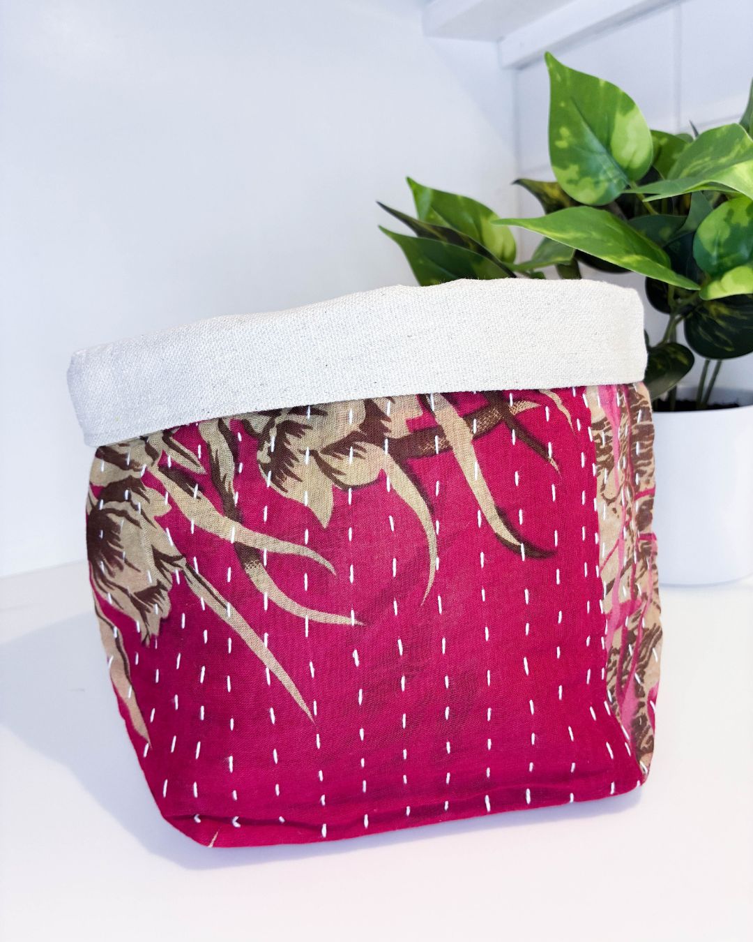 Kantha Basket