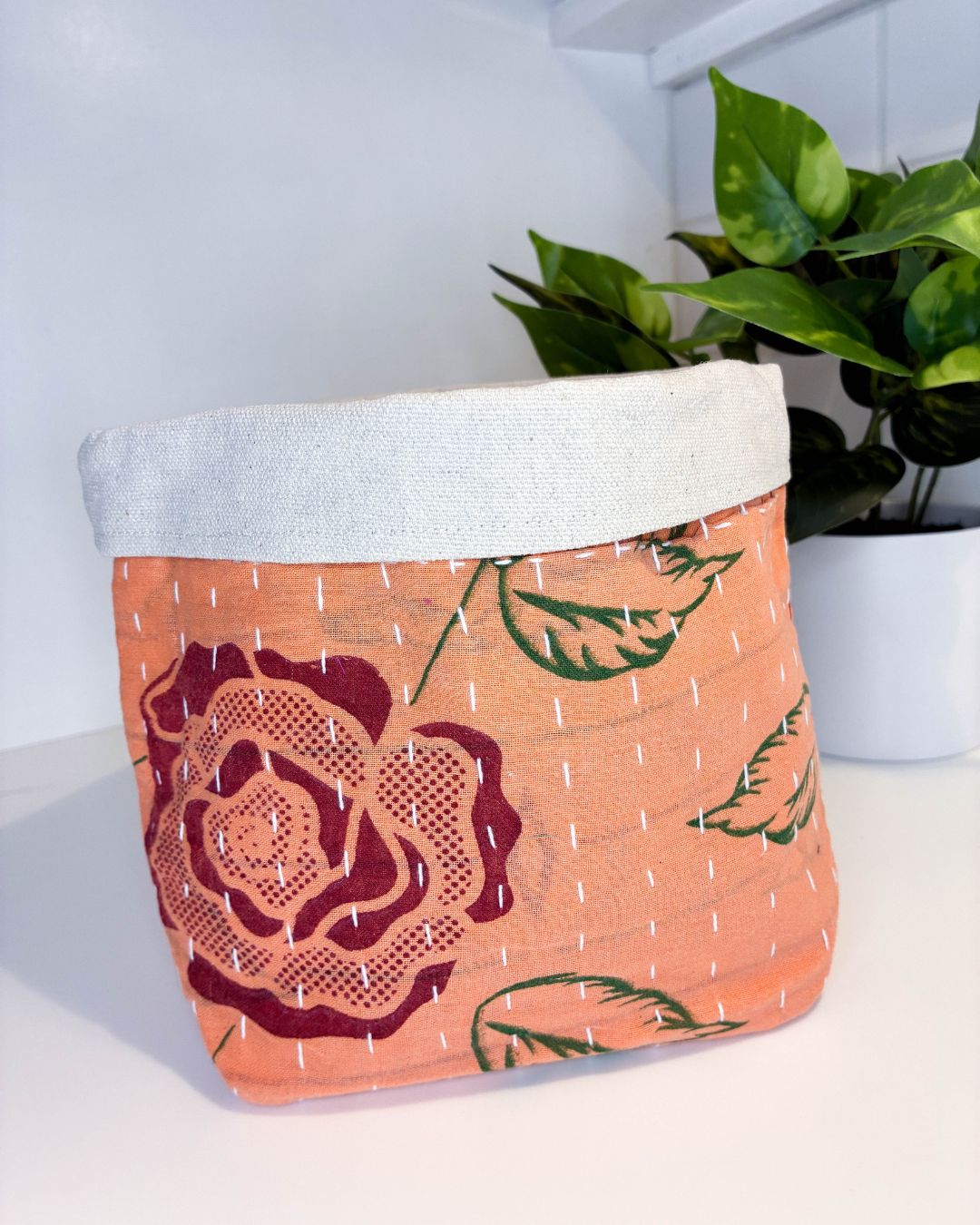 Kantha Basket