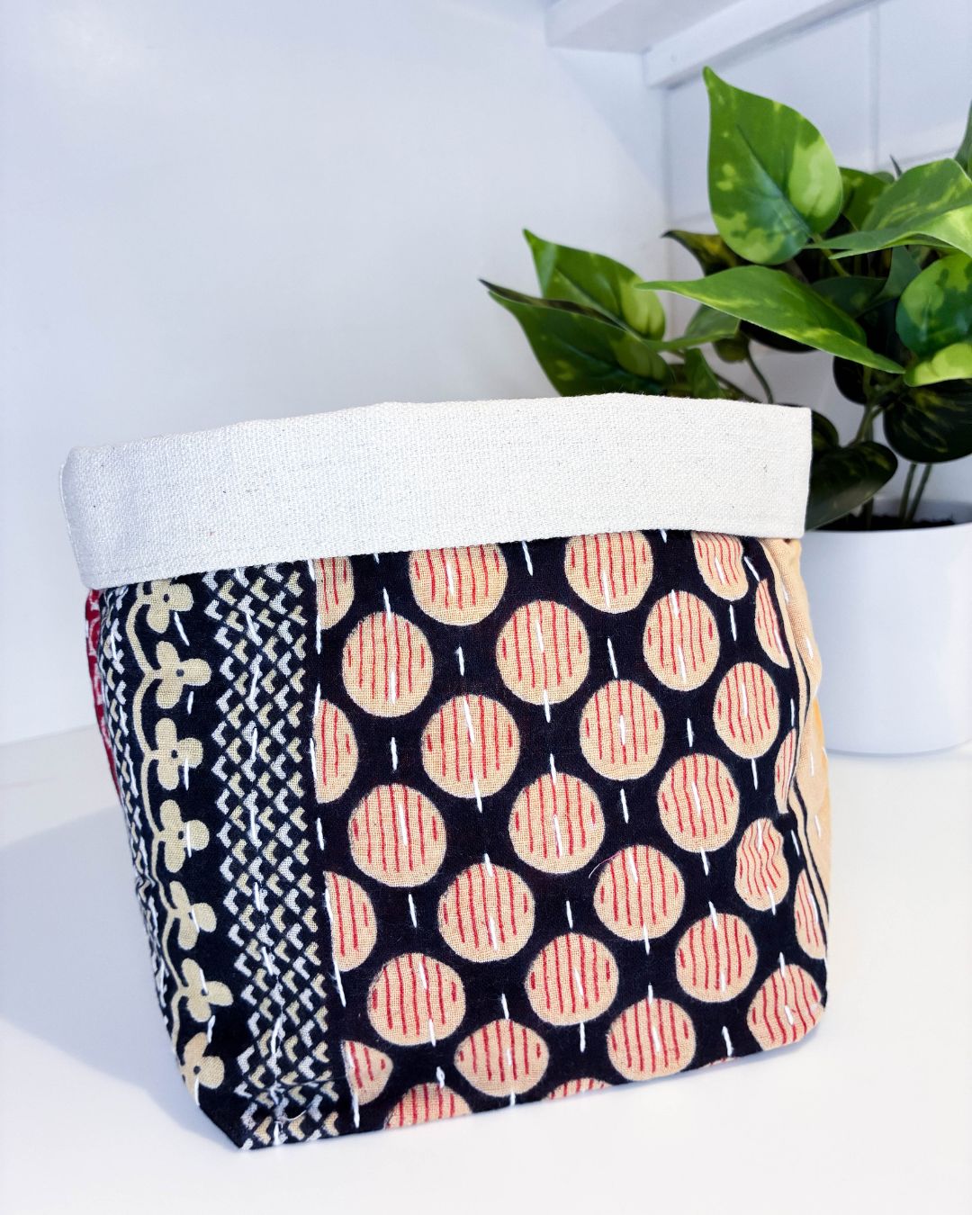 Kantha Basket