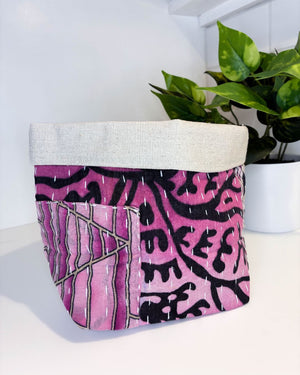 Kantha Basket