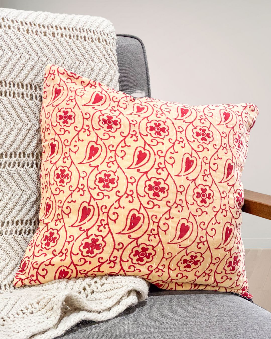 Kantha Pillow Cover