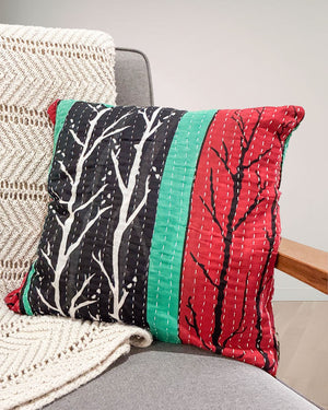 Kantha Pillow Cover