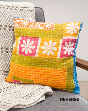 Kantha Pillow Cover