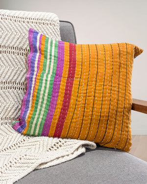 Kantha Pillow Cover