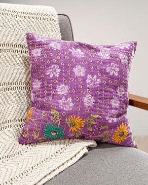 Kantha Pillow Cover