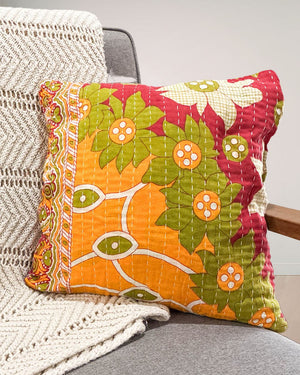 Kantha Pillow Cover