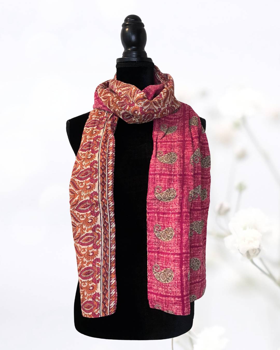 Kantha Scarf