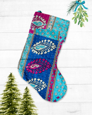 Kantha Stocking