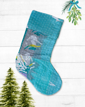 Kantha Stocking