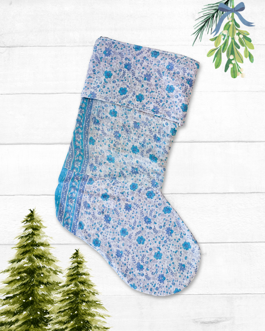 Kantha Stocking