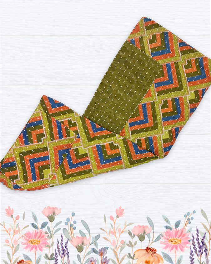 Kantha Kitchen Towel | Spring